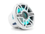 JL AUDIO M6-10W-S-GWGW-I-4: 10" Marine Subwoofer with LED and White Sport Grille, 4 O | 93645 | 010-03489-00