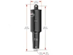 LENCO MARINE 2 1/4" STROKE XDS ACTUATOR - 12 VOLT - 5/16"  | 15057-001