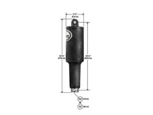 LENCO MARINE 2 1/4" STROKE XDS ACTUATOR - 12 VOLT - 3/8" | 15058-001