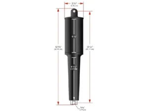 LENCO MARINE 4 1/4" STROKE 102 HD ACTUATOR - 12 VOLT - 5/16"  | 15060-001
