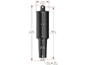 LENCO MARINE 2 1/4" STROKE XD ACTUATOR. - 24 VOLT - 3/8" | 15063-001