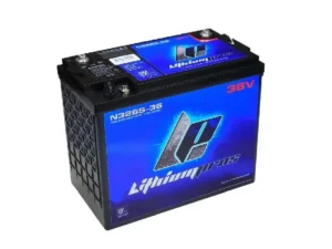 LITHIUM PROS LiFePO4 Battery, 36V/75 Ah w/ NMEA (Troll/Deep cycle, Grp GC12) Bluetooth| N3275-36 | N75-36 | DROP SHIP,FREE FRT