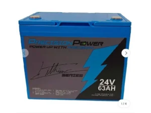 PRECISION SONAR Lithium 24V 63Ah Smart Battery (Deep Cycle) | PP-24V-63AH **DROP SHIP ITEM $50.00 SHIPPING
