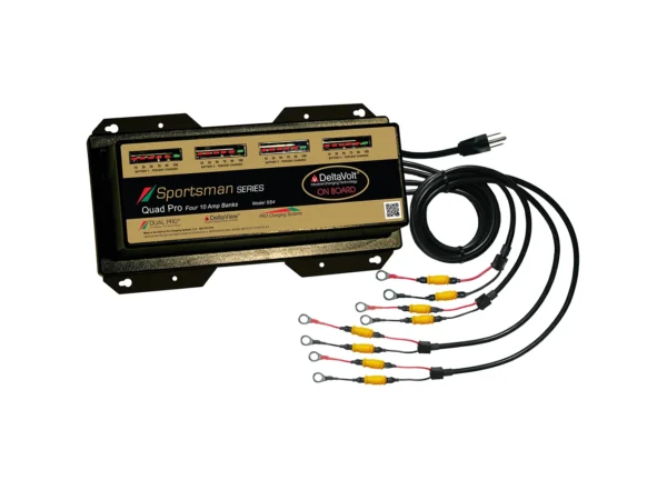 Dual Pro Sportsman Series Battery Charger - 40A - 4-10A-Banks - 12V-48V