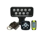 ACR RCL100 LED Searchlight Wired and Wireless Controls Black Housing 12/24vDC