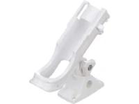 Attwood Heavy Duty Adjustable White Rod Holder with Combo Mount
