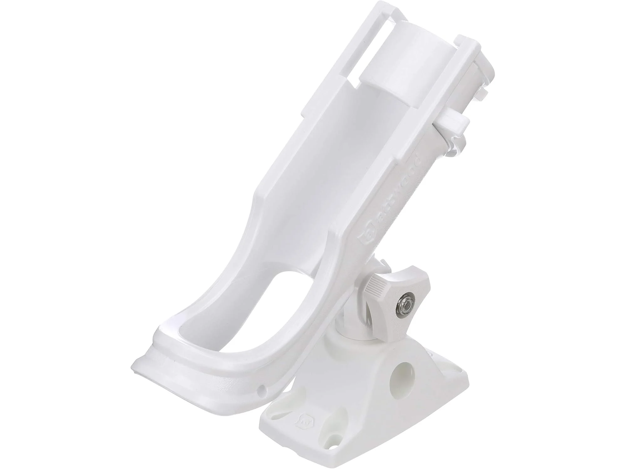 Attwood Heavy Duty Adjustable White Rod Holder with Combo Mount