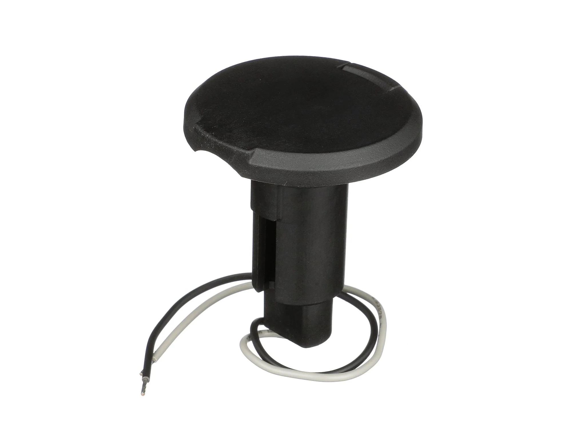 Attwood 910R Series Round Base 2-Pin Black Composite Cover