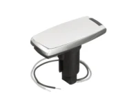 Attwood 910T Series Rectangle Base 2-Pin Over Mold 306 Stainless Steel Black Cover
