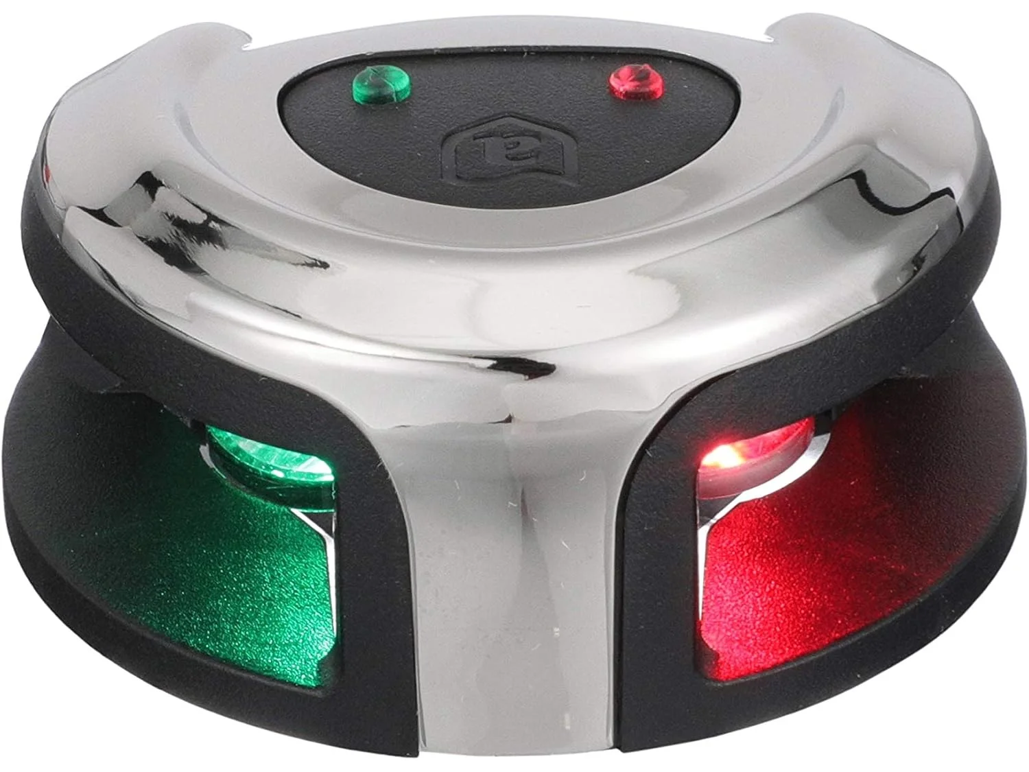 Attwood LightArmor Deck Mount LED Navigation Light 2NM Stainless Steel Bi-Color