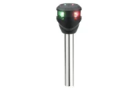 Attwood LightArmor Bi-Color 14in Straight Locking Collar Pole 2-Pin LED