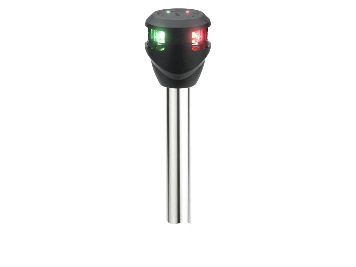 Attwood LightArmor Bi-Color 14in Straight Locking Collar Pole 2-Pin LED