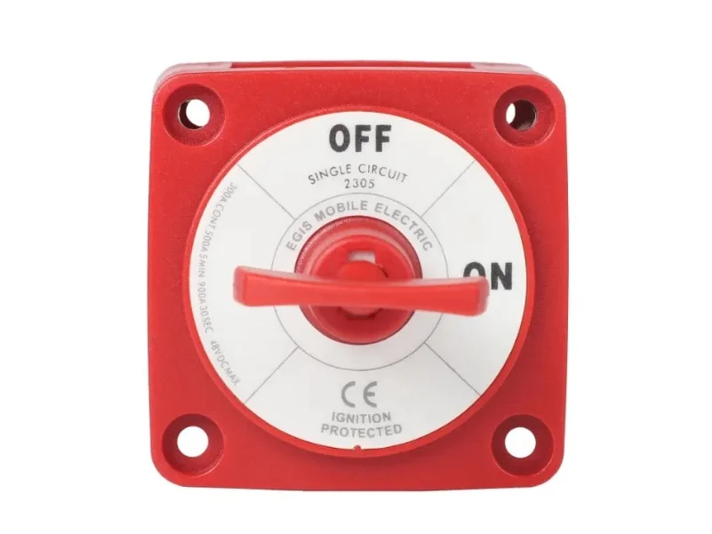 EGIS 2305 m-Series 300A Battery Switch Off/On, Key Actuator
