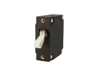 EGIS A Series White Toggle Panel Mount Circuit Breaker Single Pole AC/DC 10 Amp Retail Pack