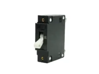 EGIS C Series White Toggle Panel Mount Circuit Breaker Single Pole AC/DC 20 Amp Retail Pack