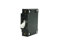 EGIS C Series White Toggle Panel Mount Circuit Breaker Single Pole AC/DC 100 Amp Retail Pack