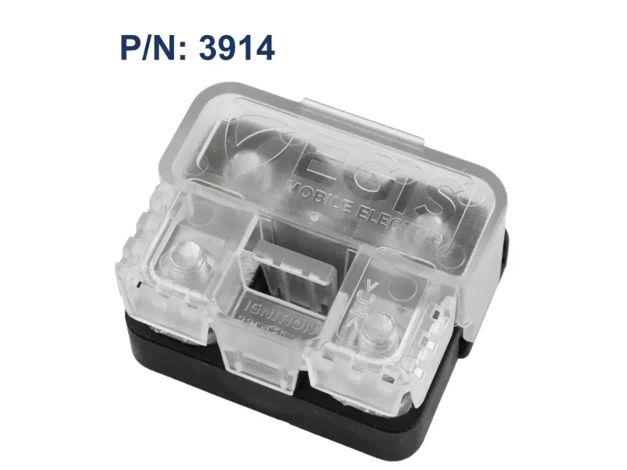 EGIS Compact Medium Amp AMI/MIDI Fuse Block (MAXI Replacement) Retail Pack