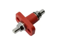 EGIS Feed Through Terminal Red M10 (3/8") Retail Pack