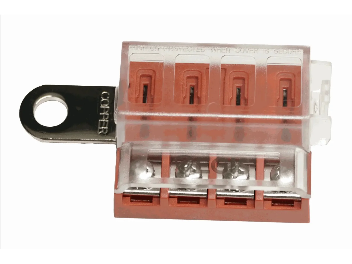 EGIS RT Battery Terminal Mount Fuse Block 4 Circuit