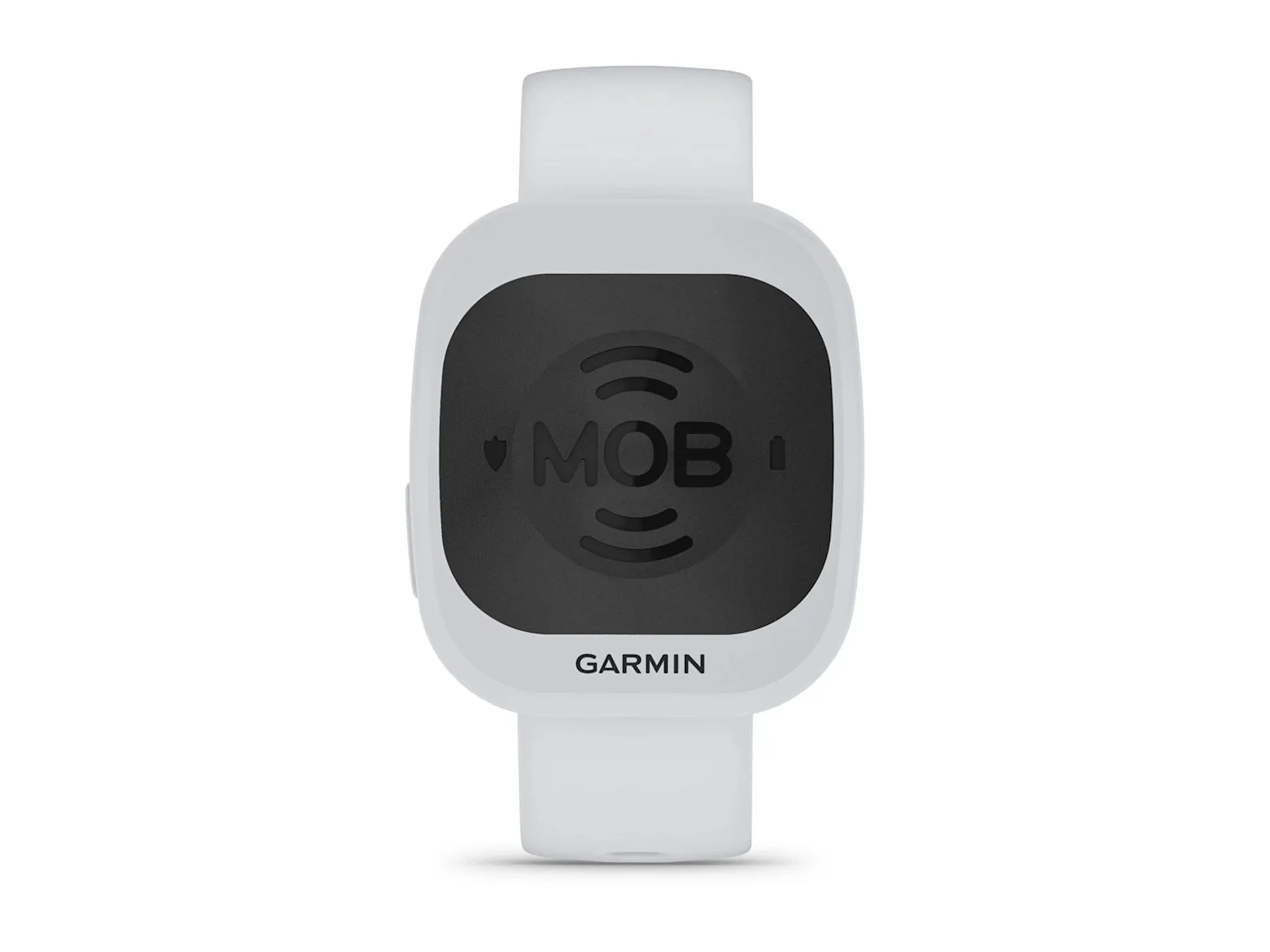Garmin MOB Tag with White Quick Release Band