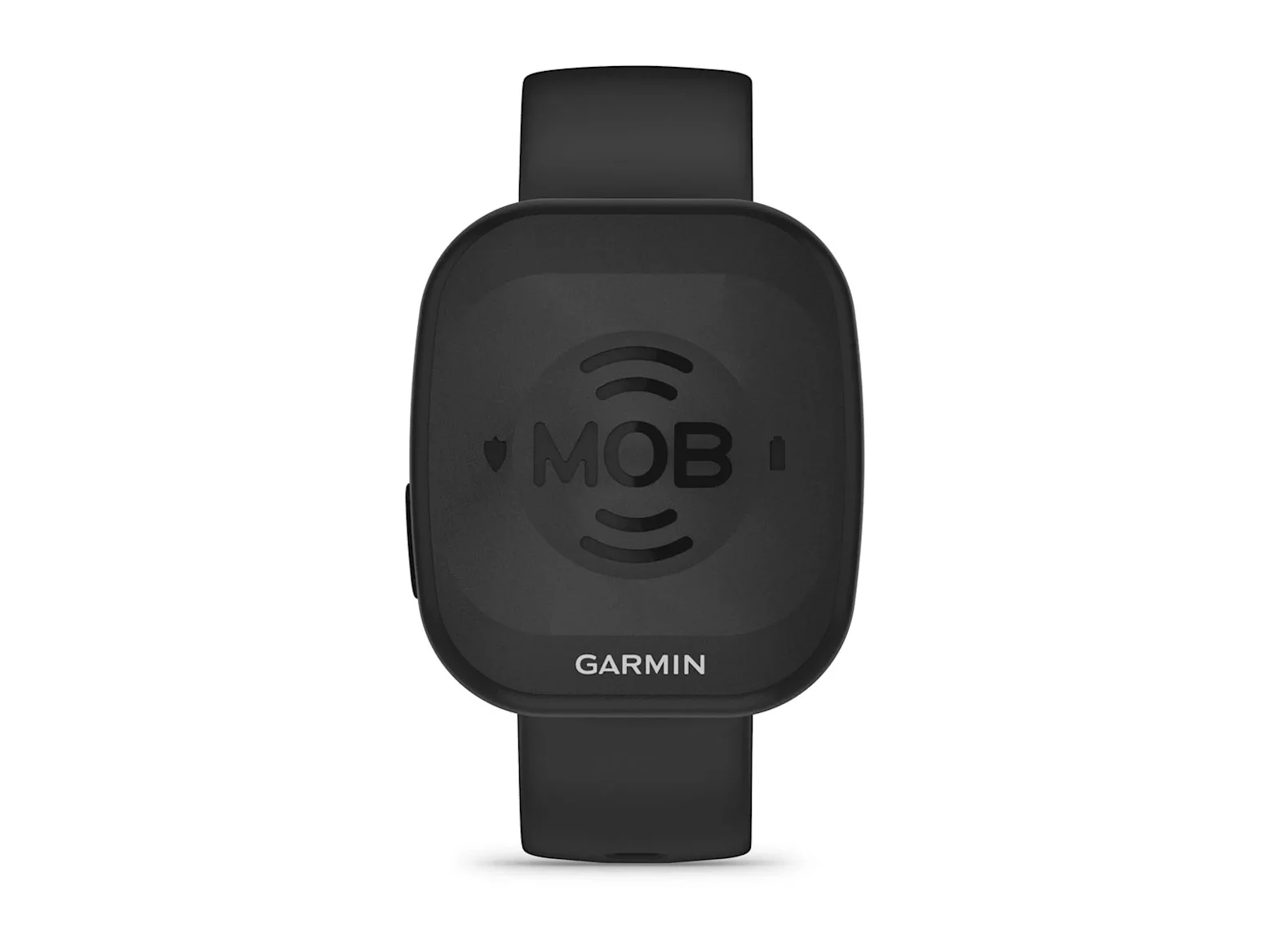 Garmin MOB Tag with Black Quick Release Band