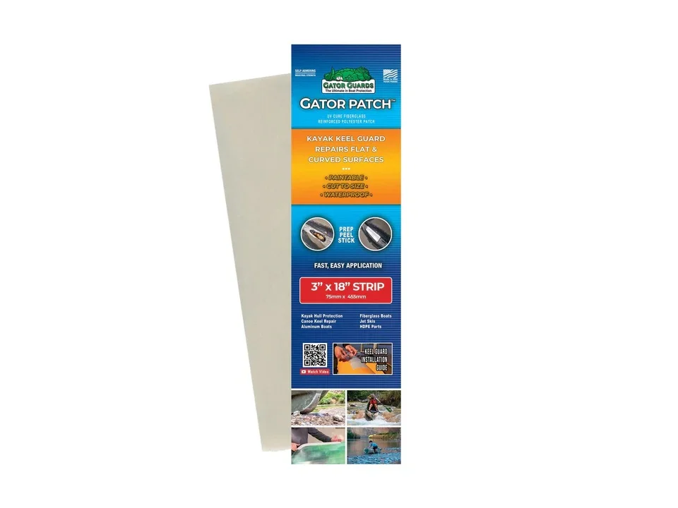 Gator Guard Gator Patch 3in x 18in UV Cured Fiberglass Reinforced Repair Patch