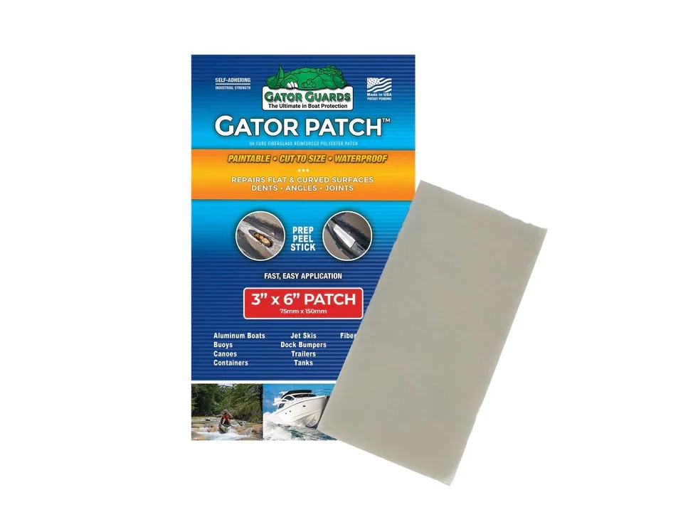 Gator Guard Gator Patch 3in x 6in UV Cured Fiberglass Reinforced Repair Patch