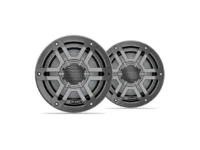 JL Audio M200 6.5in Marine Speaker Pair with Gray Sport Grille