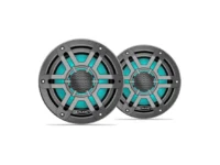 JL Audio M200 6.5in Marine Speaker Pair with LED and Gray Sport Grille