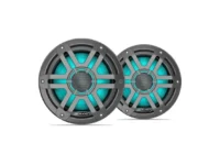 JL Audio M200 7.7in Marine Speaker Pair with LED and Gray Sport Grille