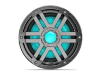 JL Audio M200 10in Marine Subwoofer with LED and Gray Sport Grille