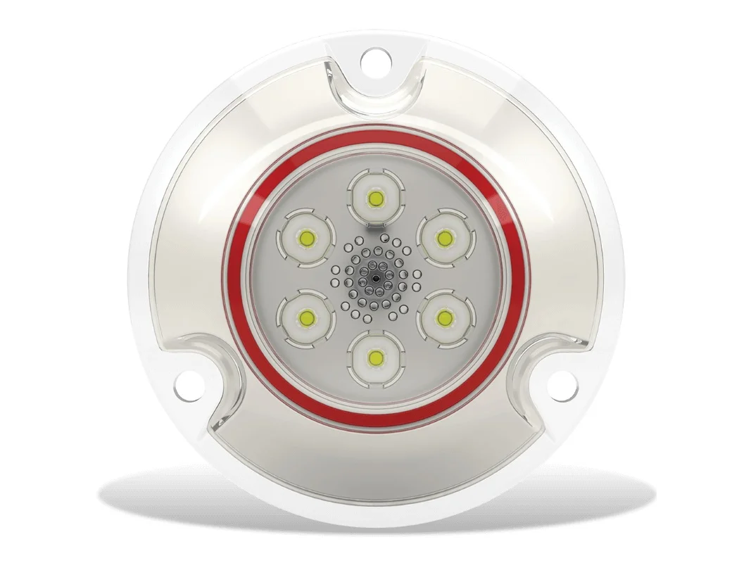 Lumishore ORA SMX11 Surface Mount Underwater Green LED Light Polymer Housing 12vDC