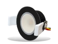 Lumishore LUX DL50 Courtesy Full Spectrum CRGBW 12/24vDC 5 Watt Black Bezel