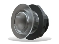 Lumishore LUX LW25 Livewell Light, CRGBW 12/24vDC 0.5 Watt Chrome Bezel