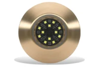 Lumishore ORA TIX404 Thru-Hull Mount Underwater White LED Bronze Housing 12/24vDC