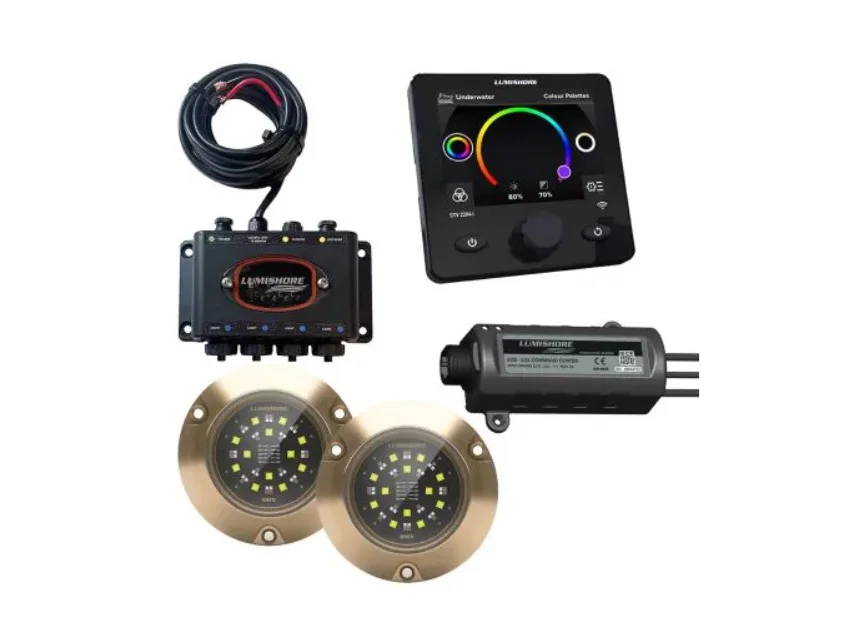 Lumishore LUX SMX154 Set 2 Lights, Hub, Display and LUX Command Center