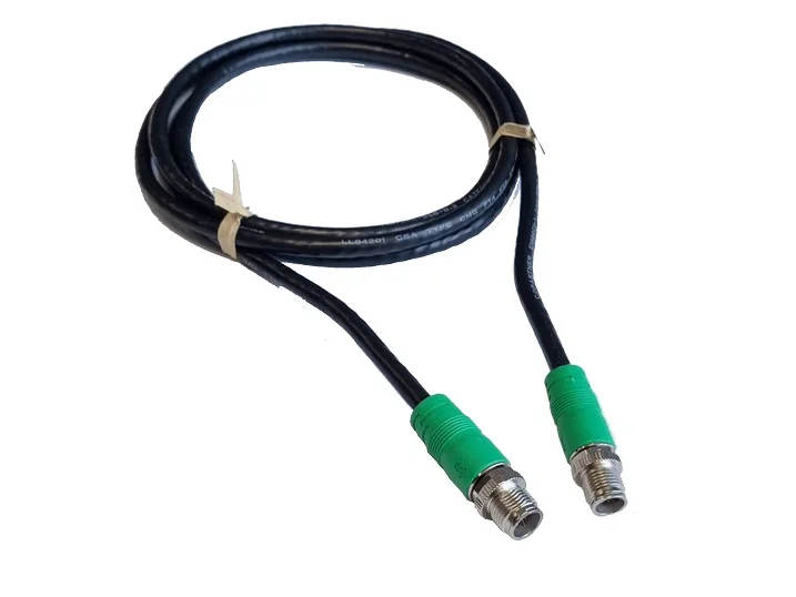 Lowrance 49.2ft Ethernet Cable Green M12 8-pin male-male