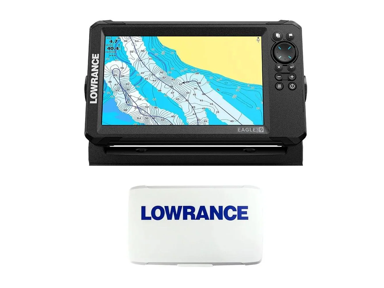 Lowrance Eagle Eye 9 Live Eagle Eye Transducer With C-Map Inland USA