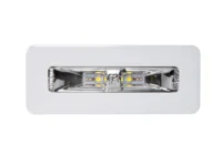 Lumitec Illusion Spreader Light RGBW Spectrum LED Flush Mount White Housing 12/24v