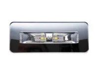 Lumitec Illusion Spreader Light White Dimming LED Flush Mount Mirrored Housing 12/24v