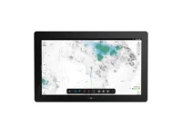 Simrad NSO 4-22. NEON OS, 22-inch Glass-bridge multi-function display. Qualcomm 8-core processor. Full HD touchscreen. Gigabit Ethernet, WIFI, Video In and Out. Next-generation C-MAP DISCOVER X chart included