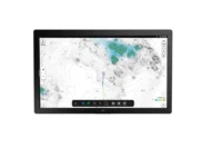 Simrad NSO 4-24. NEON OS, 24-inch Glass-bridge multi-function display. Qualcomm 8-core processor. Full HD touchscreen. Gigabit Ethernet, WIFI, Video In and Out. Next-generation C-MAP DISCOVER X chart included