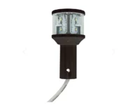 Seaview LTBLED12C5BLK Top 3NM Combination Mast Head All Around LED Light - Black