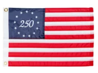 Taylor Made 12in x 18in 250 Years of Freedom American Flag