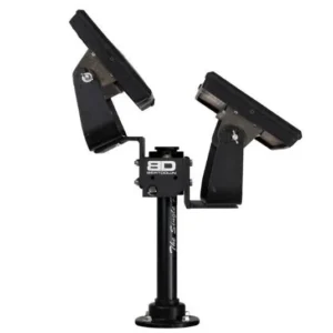 BEATDOWN OUTDOORS Single Pole Tall Quick Release Double Stack | BD-SINGLP-TQRDS