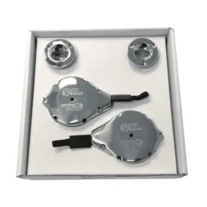 BGL BGLRK2 Kit includes 2 of each of the following: BGL retractable cartridge, receiver, carabiner, mounting hardware and epoxy