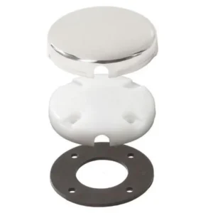 BLUE SEA CableClam Side Entry SS Cover PreDrilled | 1007100-BSS