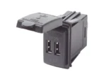 BLUE SEA 12/24VDC Dual USB 4.8A SwMnt | 1039-BSS