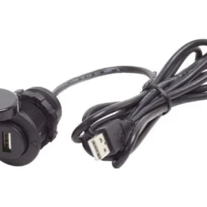 BLUE SEA 12VDC USB 2.0 Port w/ Ext Cable | 1044-BSS