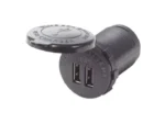 BLUE SEA 12/24VDC Socket Dual USB 4.8A | 1045-BSS